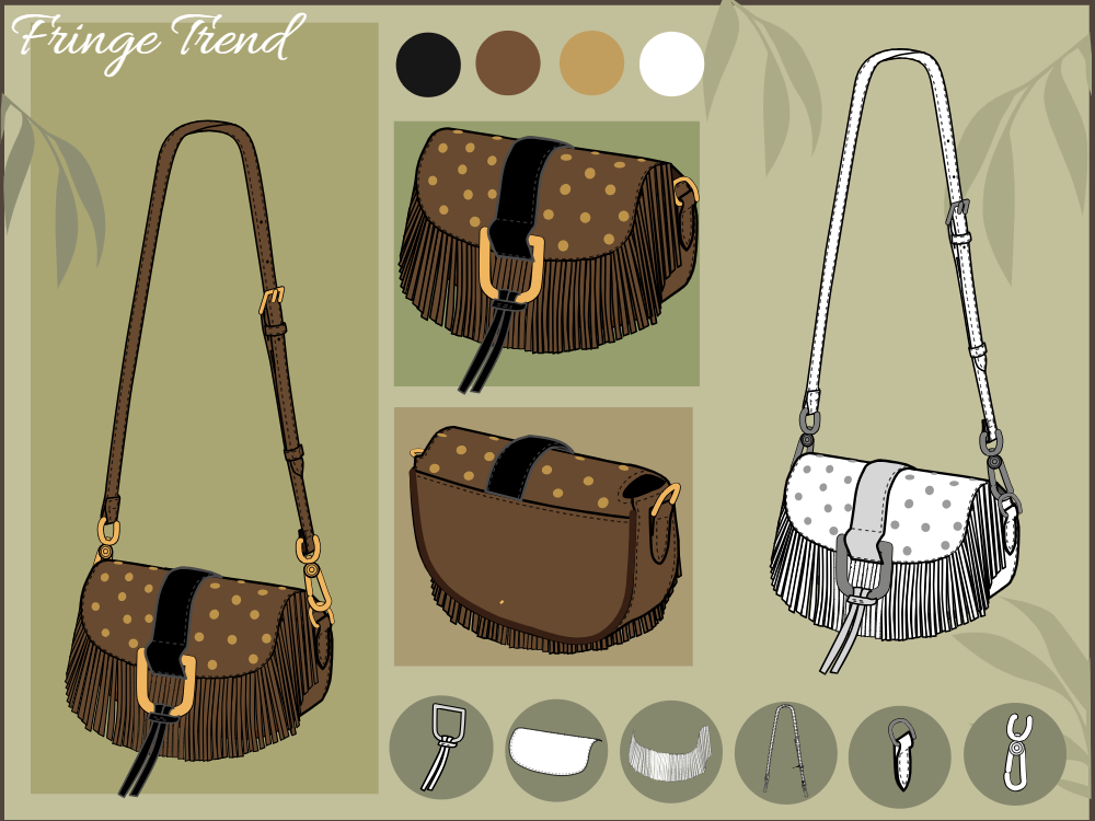 Sling Bag with Fringes Moodboard