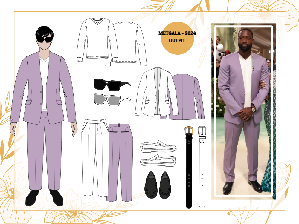 Dwyane Wade's Met Gala Inspired Moodboard