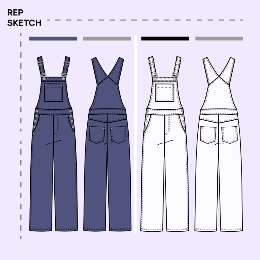 Fashion Flat Sketches - Everything You Need to Know | Free Templates