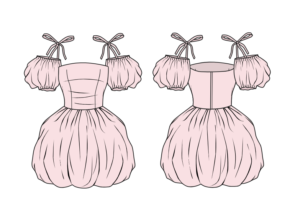 A-Z Garment Necklines: Free Sketches & Templates