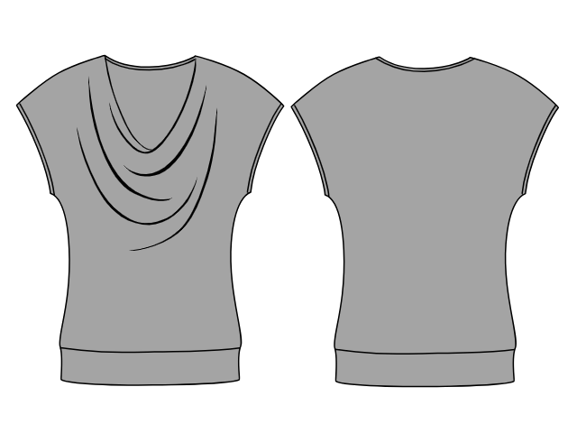 A-Z Garment Necklines: Free Sketches & Templates