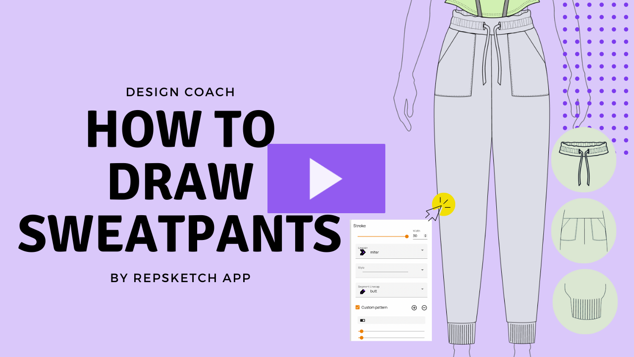 Design Coach: How to draw sweatpants