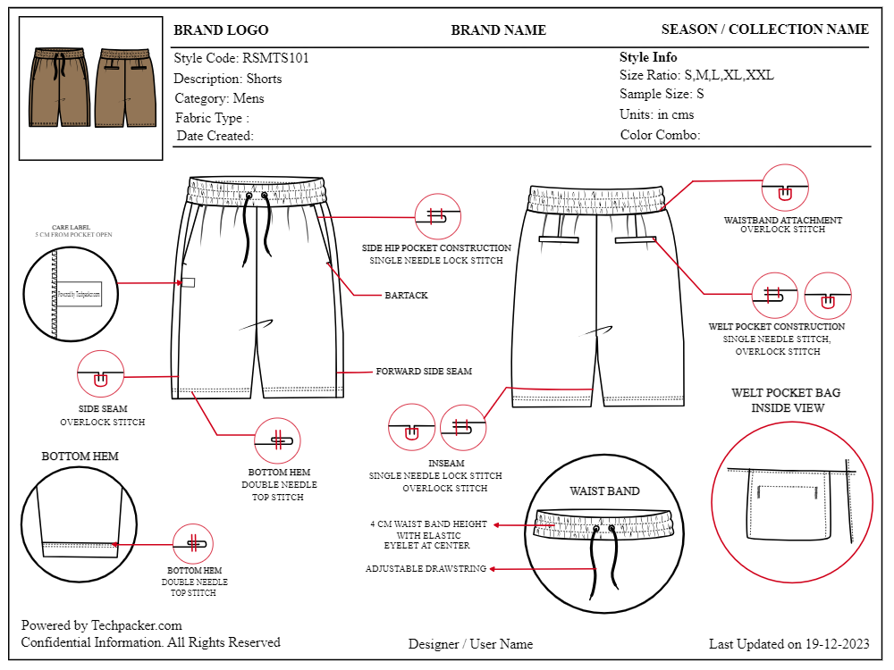 How To Draw Pants Sketch - The Ultimate Guide & Free Templates