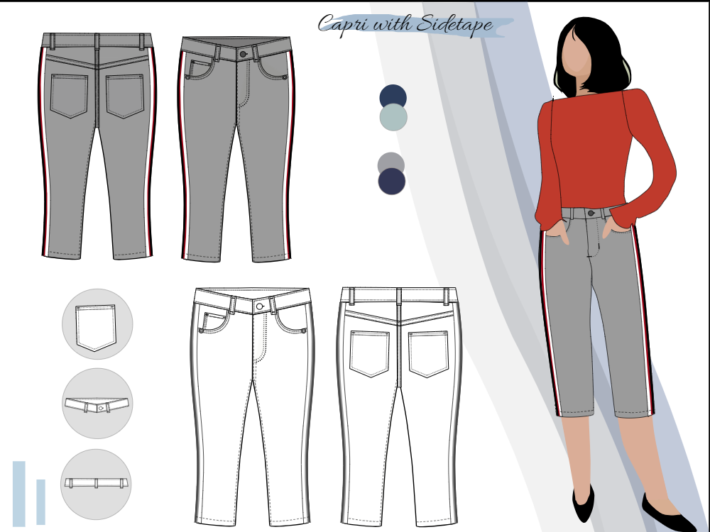 How To Draw Pants Sketch - The Ultimate Guide & Free Templates