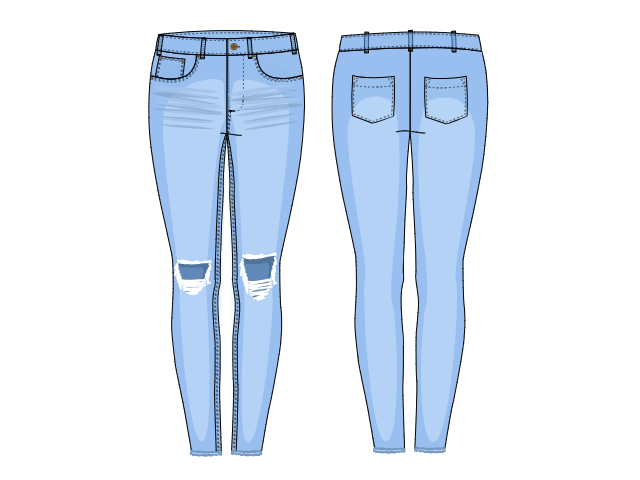 How To Draw Pants Sketch - The Ultimate Guide & Free Templates