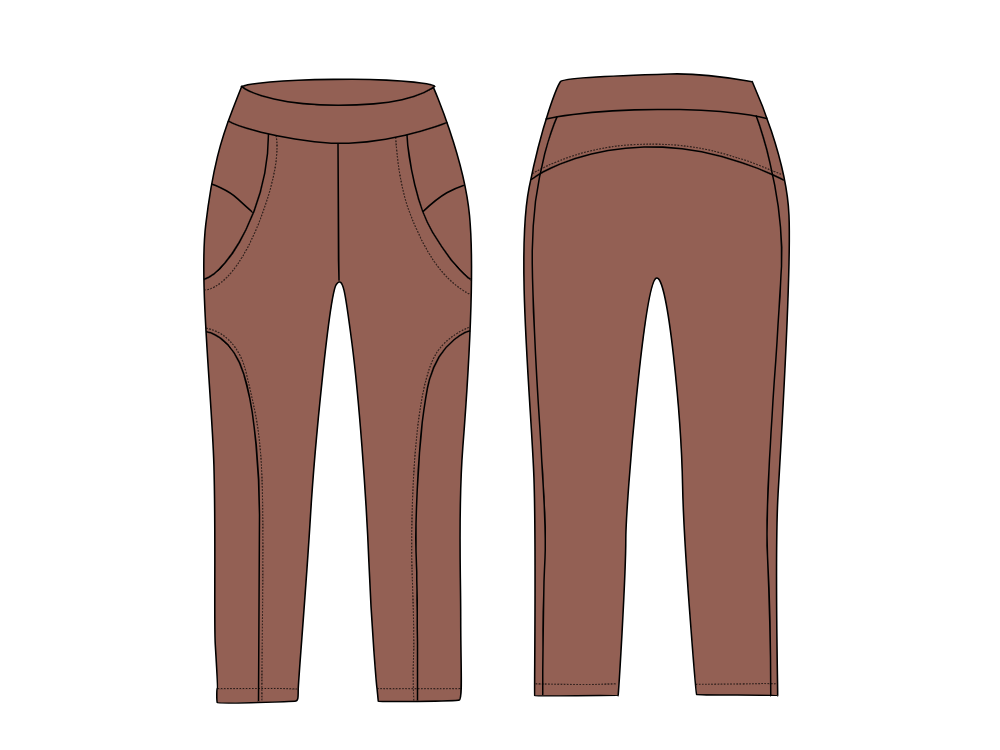 How To Draw Pants Sketch - The Ultimate Guide & Free Templates