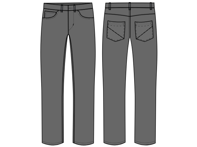 How To Draw Pants Sketch - The Ultimate Guide & Free Templates