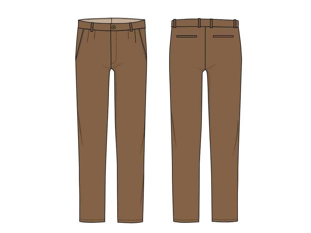 How To Draw Pants Sketch - The Ultimate Guide & Free Templates