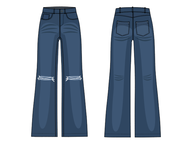 How To Draw Pants Sketch - The Ultimate Guide & Free Templates